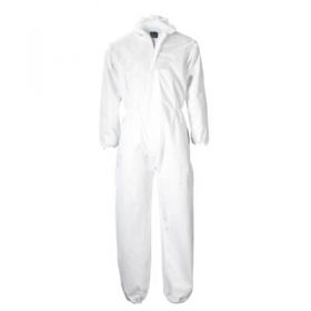 DISPOSABLE COVERALL WHITE